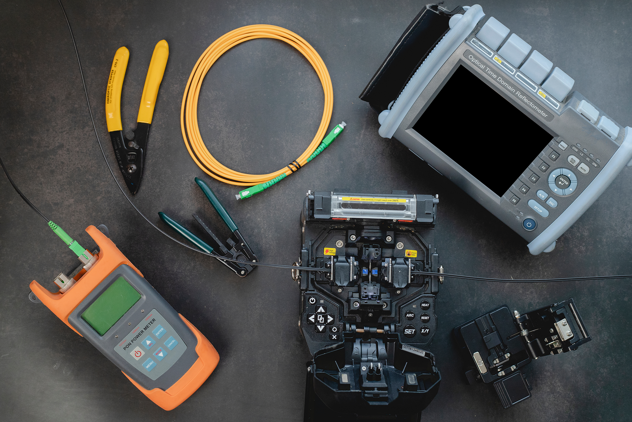 Fiber Optic Splicing & OTDR